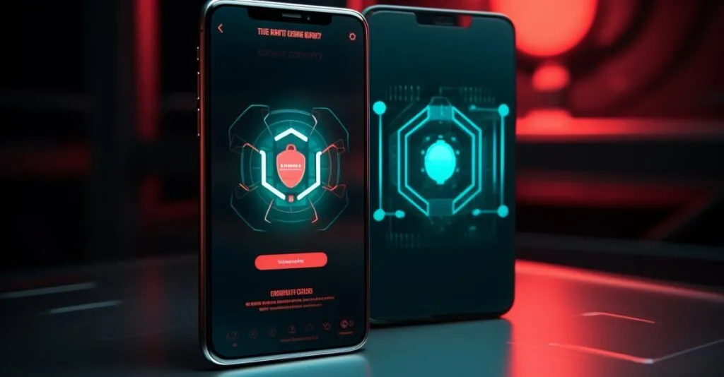 Avg Antivirus App Interface On Smartphone Screen