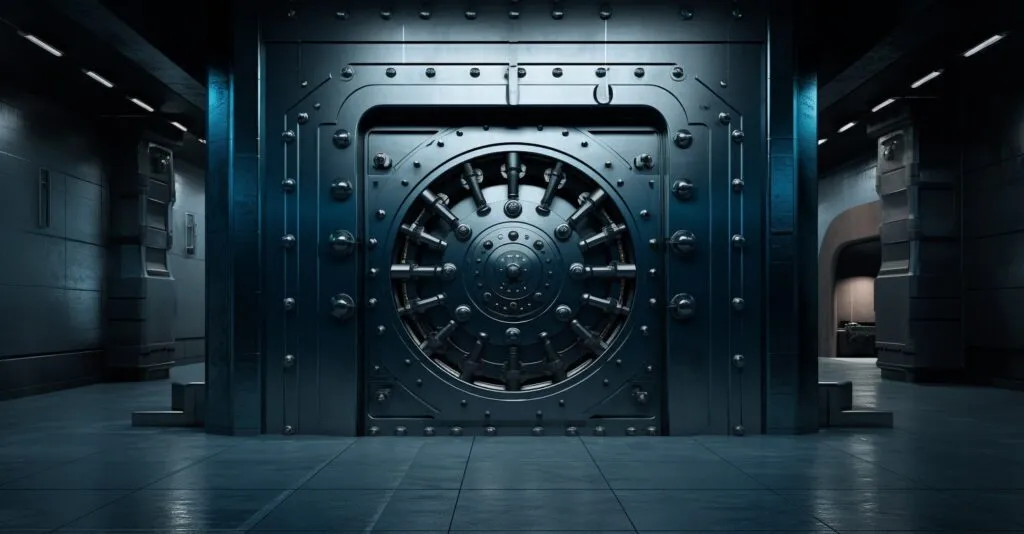 Bank Vault Entrance