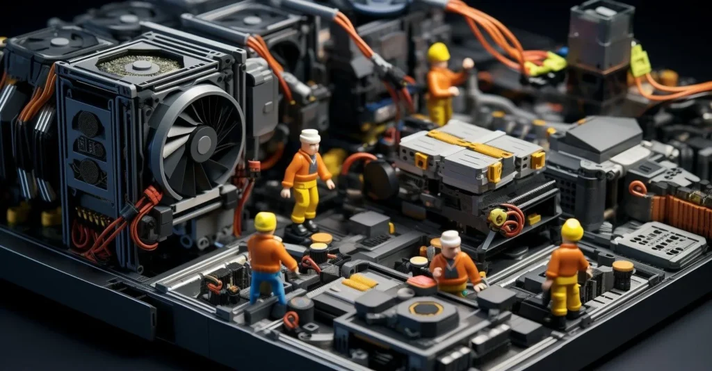 Cryptocurrency Mining Rig Assembly