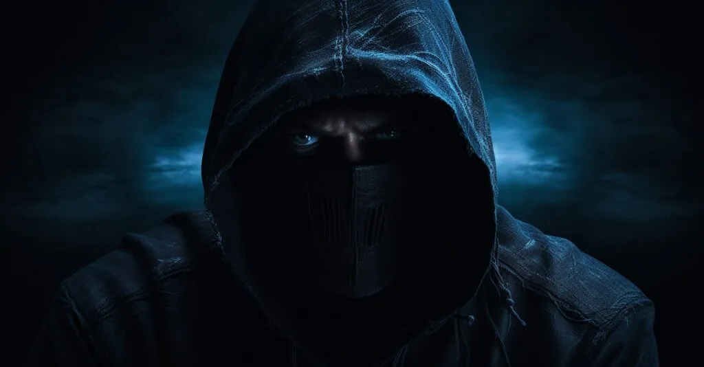 Cybersecurity Hacker In The Shadows