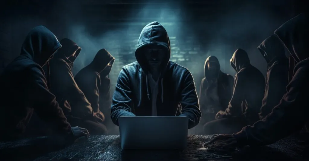Digital Scam Concept