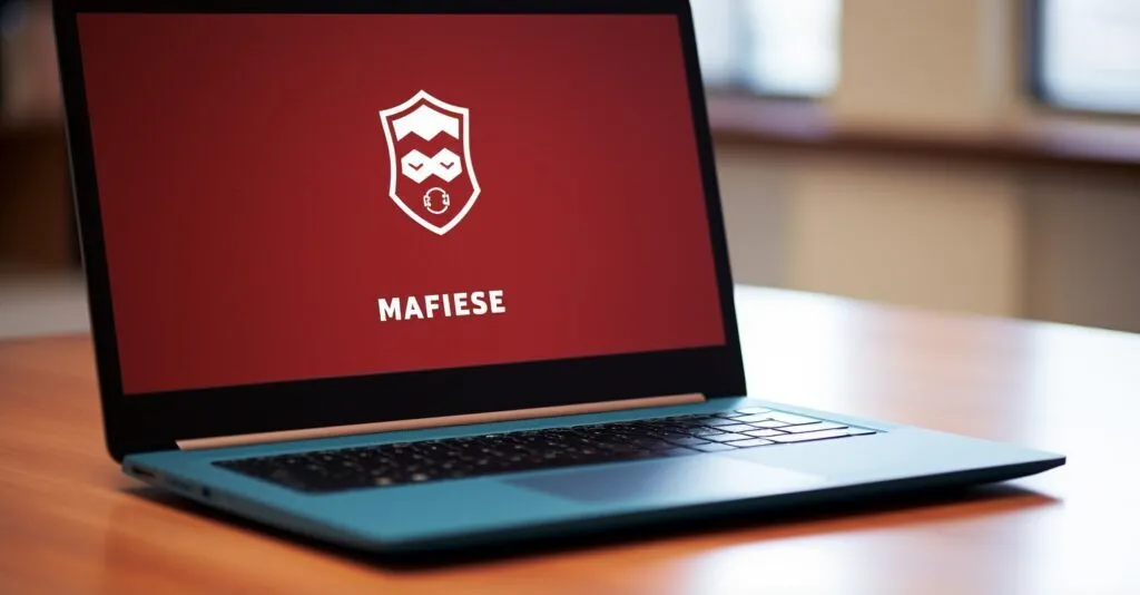 Mcafee Antivirus Software On A Laptop Screen