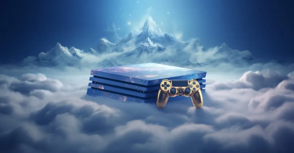 Playstation 4 Cloud Backup Illustration