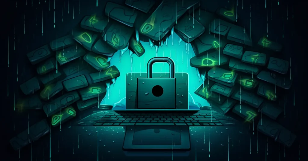 Secure Email Account Illustration