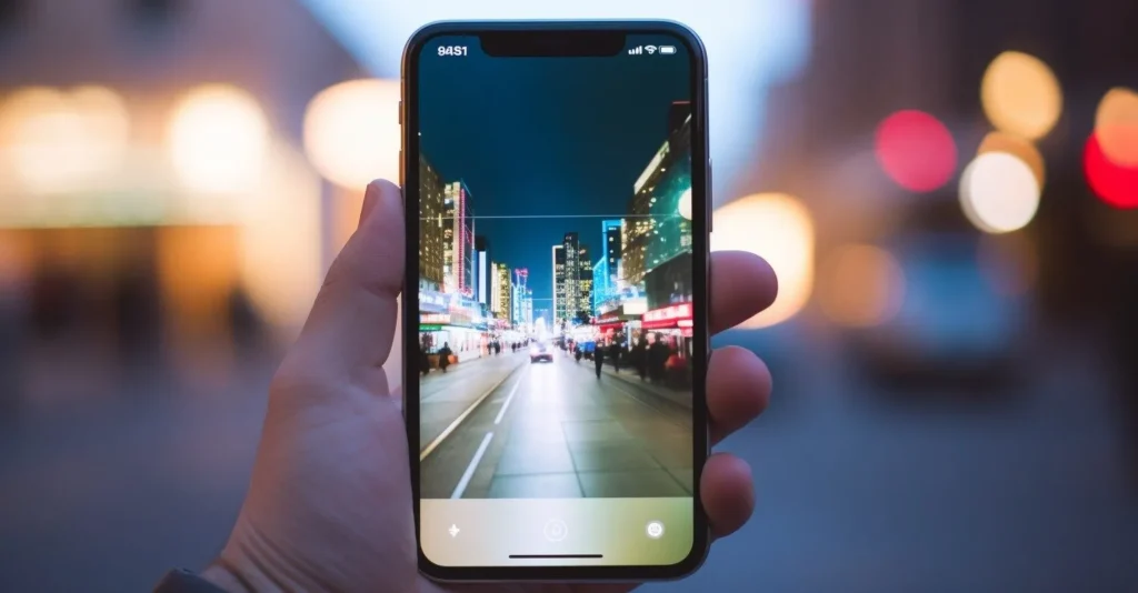 Secure Instagram Interface On Smartphone