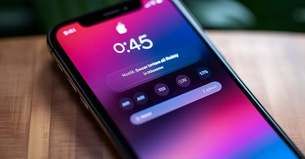 Secure Login On Iphone Screen