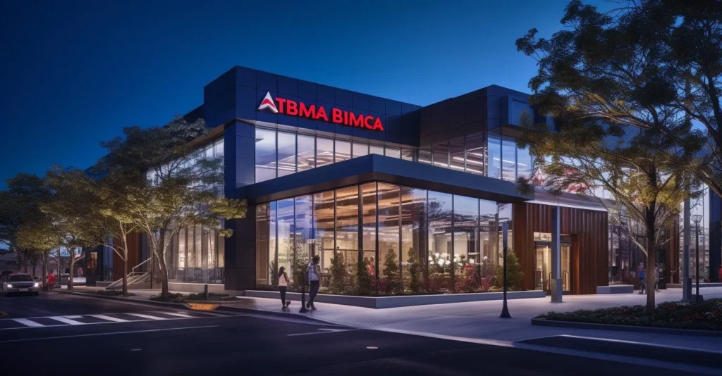 Bank Of America Branch Facade