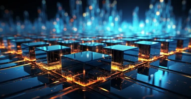 Blockchain Technology Concept