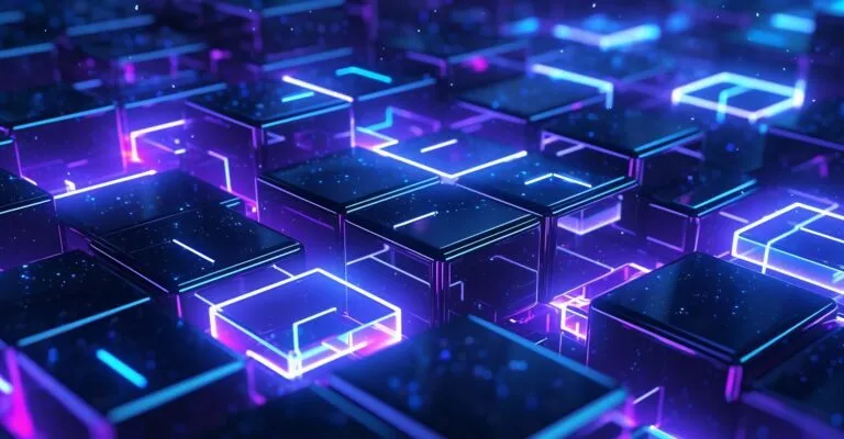 Blockchain Technology Concept