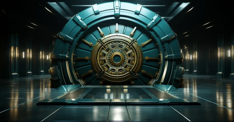 Digital Vault Illustration