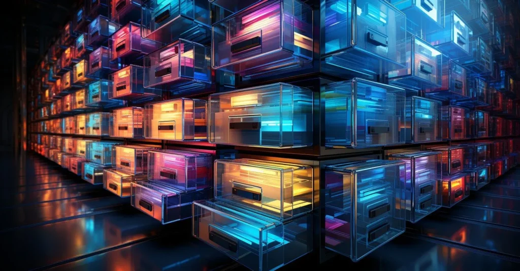Files Organized In Digital Library