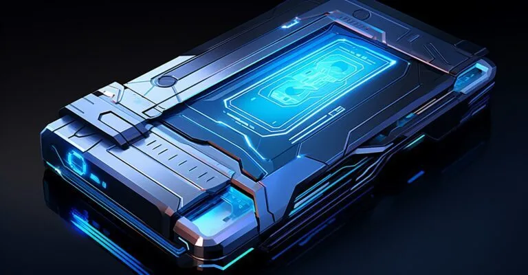 Secure Digital Wallet Illustration
