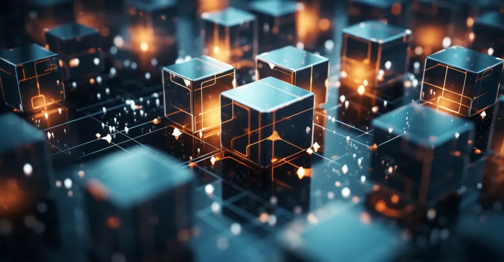 Blockchain Technology Concept