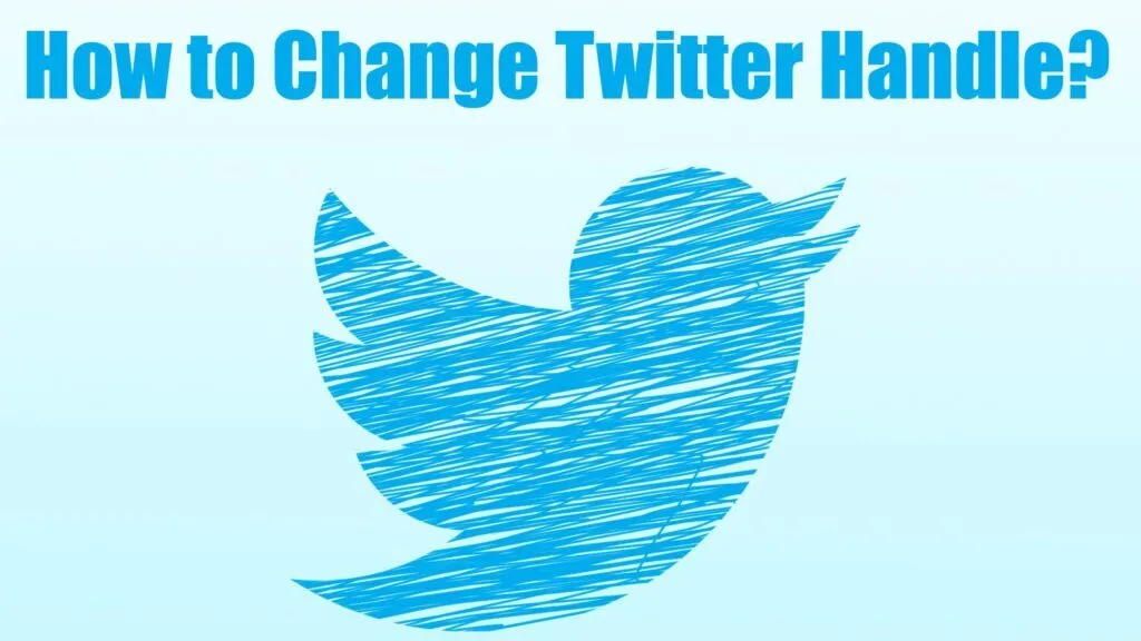How To Change Twitter Handle