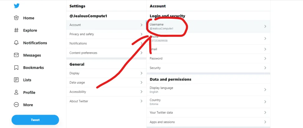How To Change Twitter Handle 3