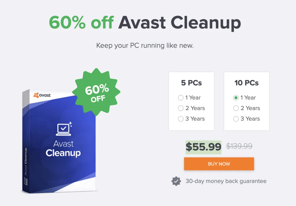 Avast Cleanup Premium