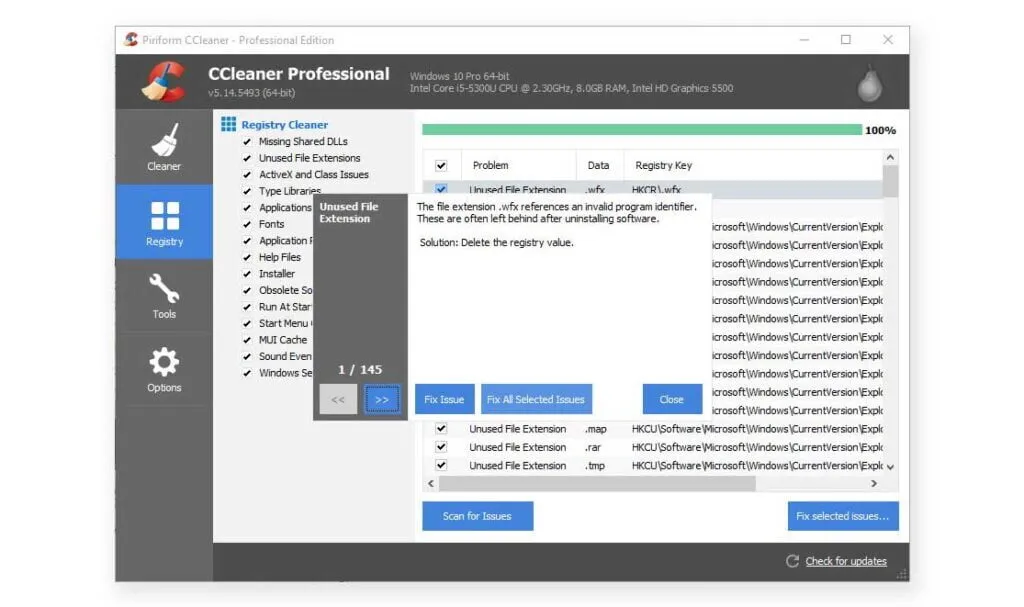 Ccleaner Registry Cleaner