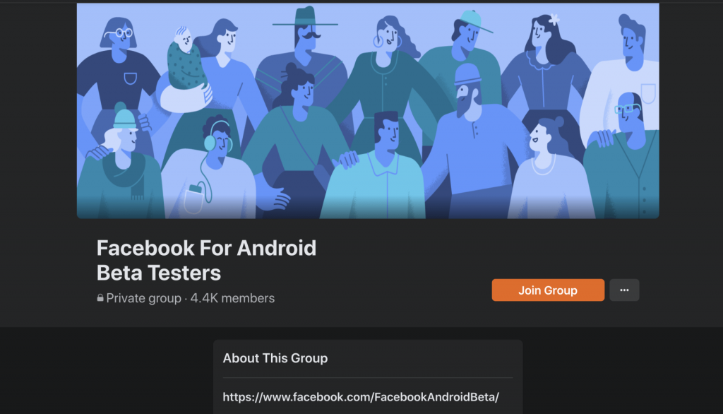 android facebook beta program