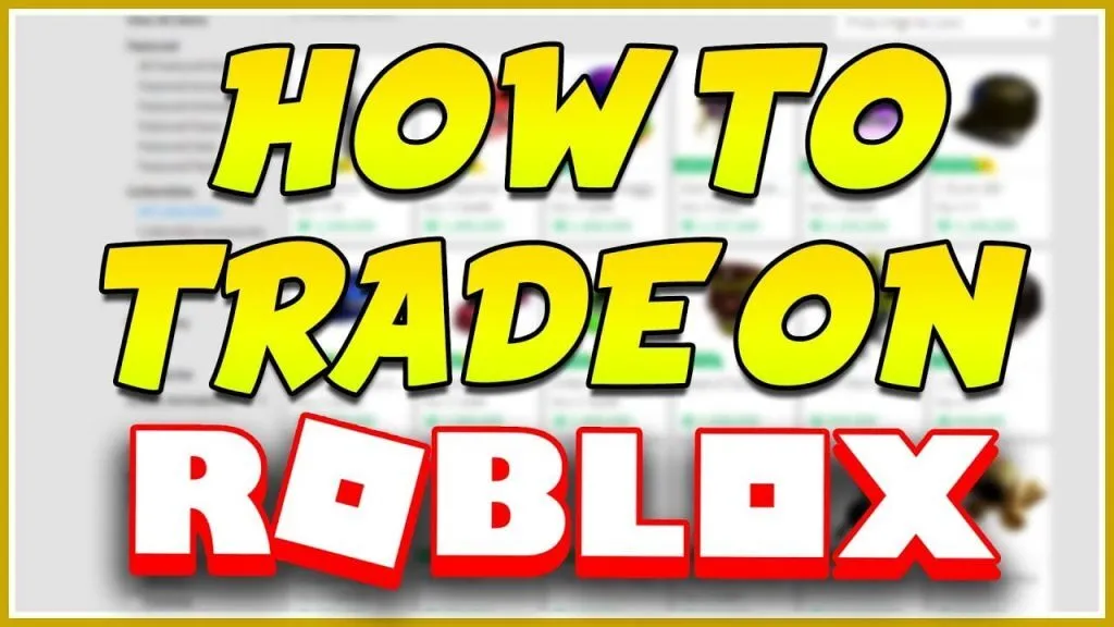 How to trade on Roblox?