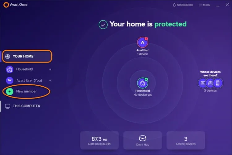 Avast Omni