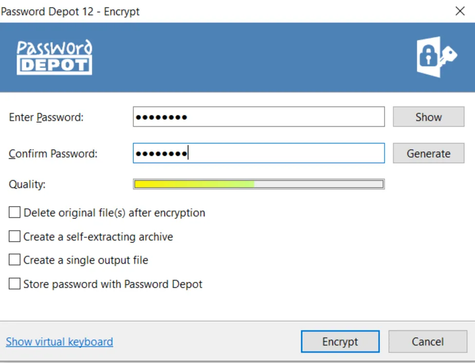 Panda Dome File Encrypter