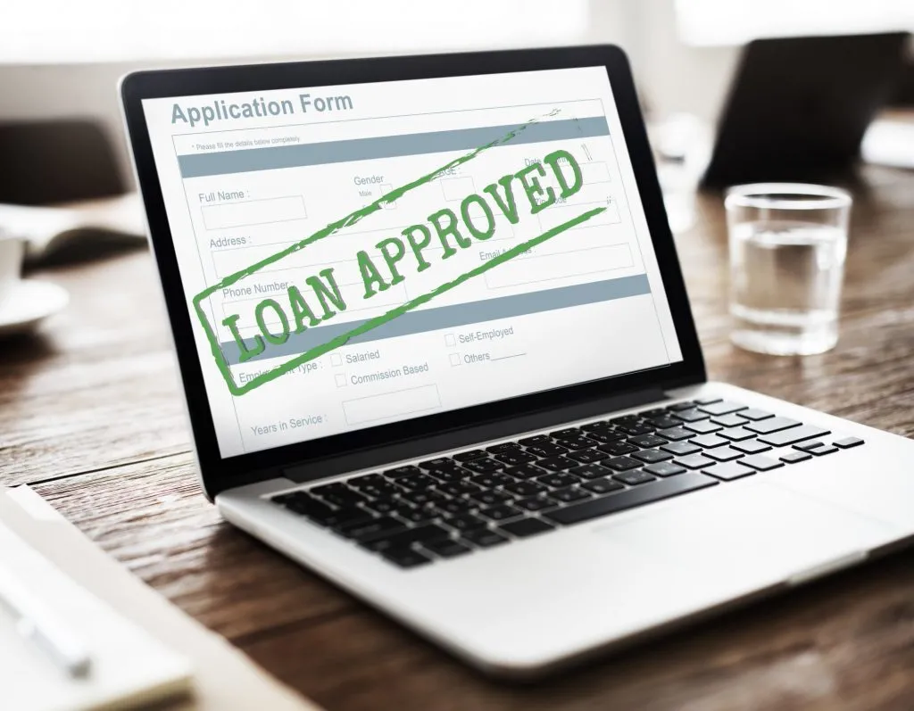 Loan Approved Accepted Application Form Concept
