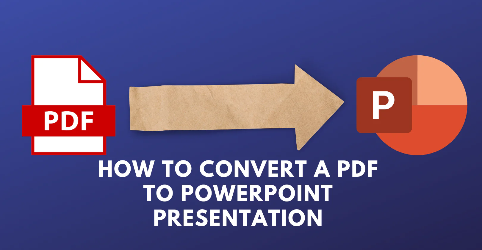 how to convert a pdf back to a powerpoint presentation