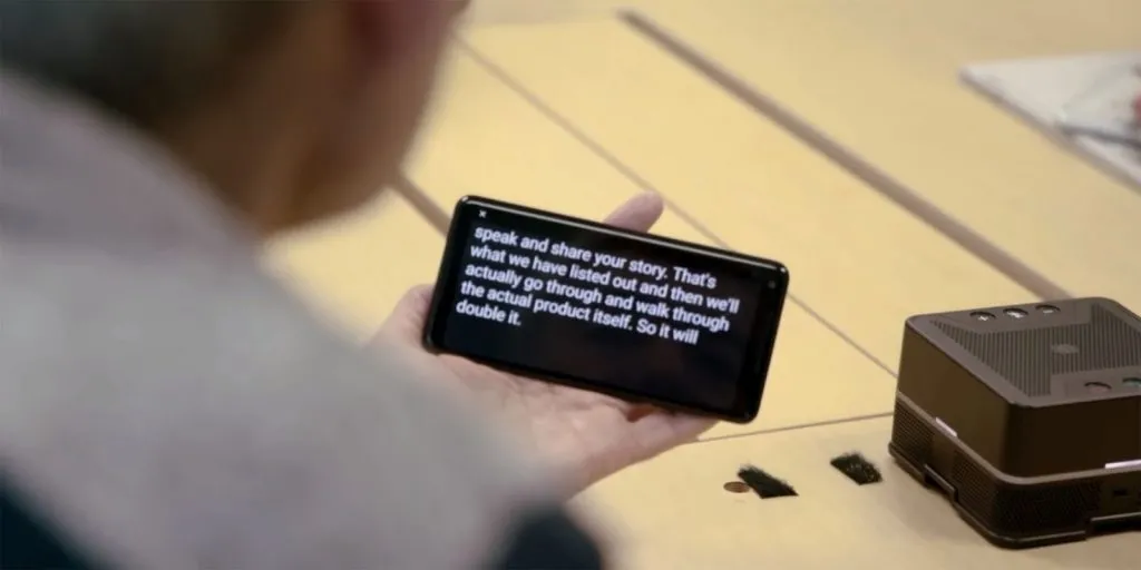 Googleās Live Transcribe