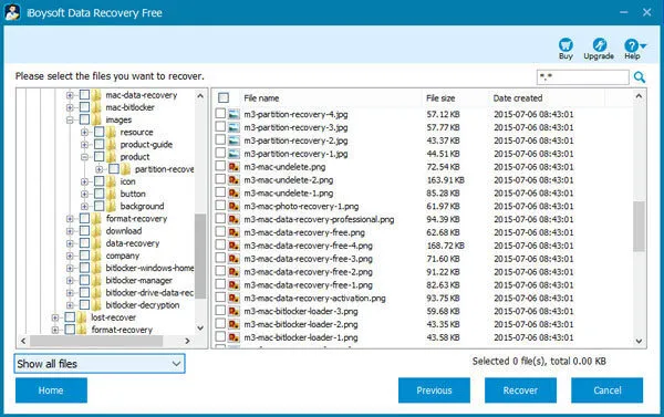 Recover lost data from RAW drive