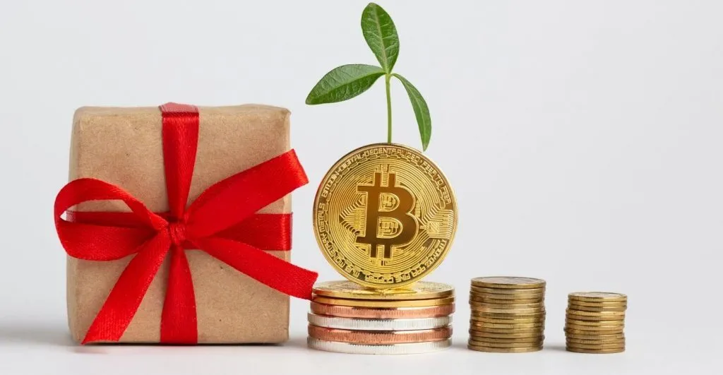 The Transformation Of Gift Material In Bitcoin Units