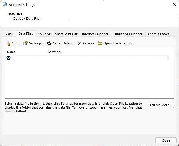 Open File Location.