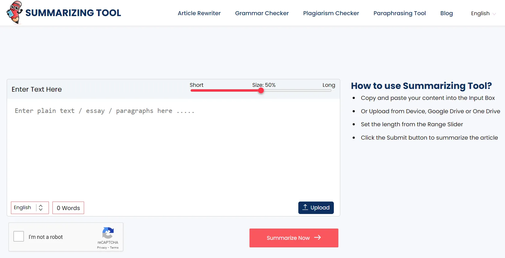 The Top 3 Summarizing Tools: