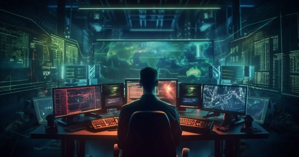 It Professional Encrypting Valuable Company Data