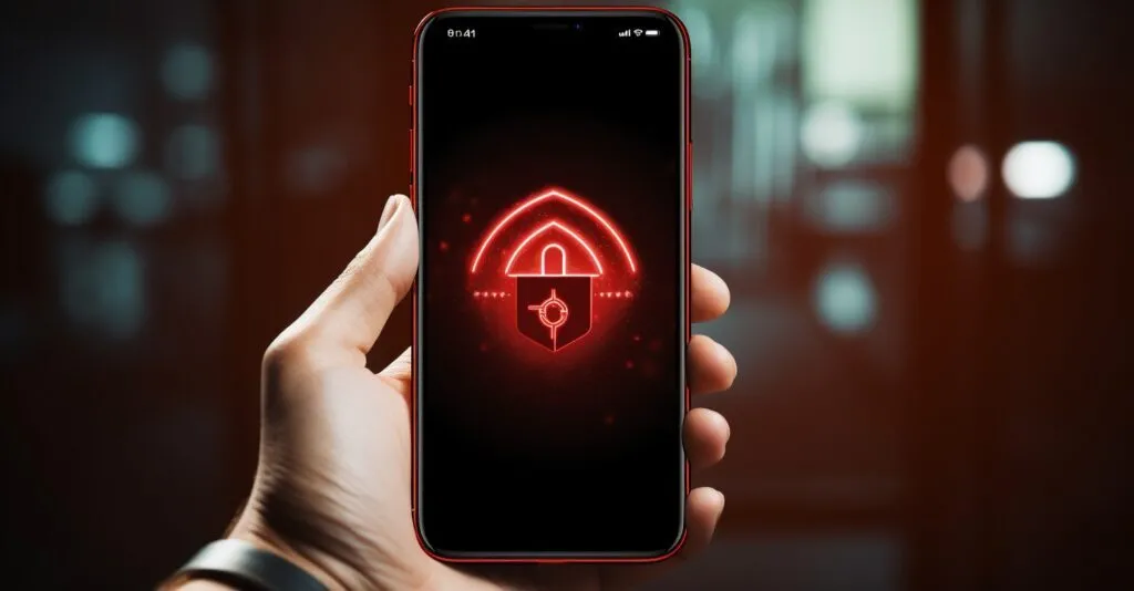 A Person Holding A Smartphone With A Lock Icon And A Red 'x' Symbolizing Turning Off Two Factor Authentication