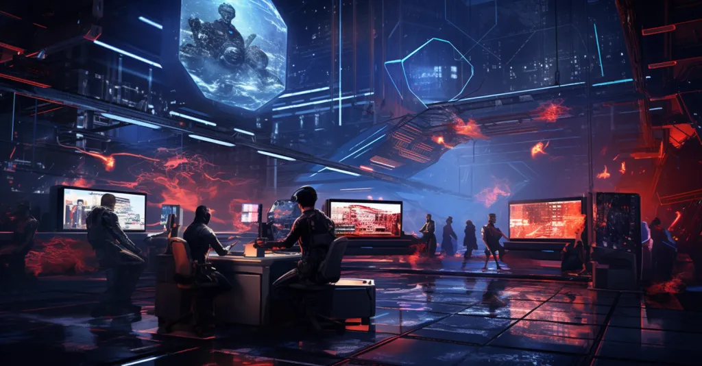 Cybersecurity Concept Art