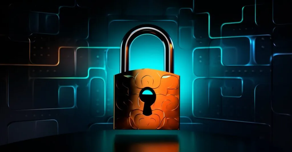 Lock With A Question Mark Symbol