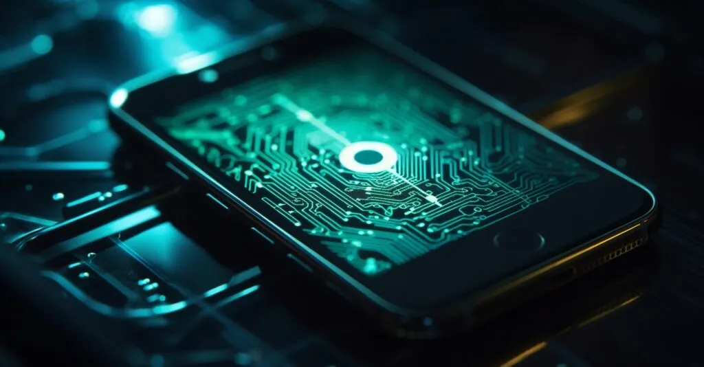 Mobile Device Encryption With Key