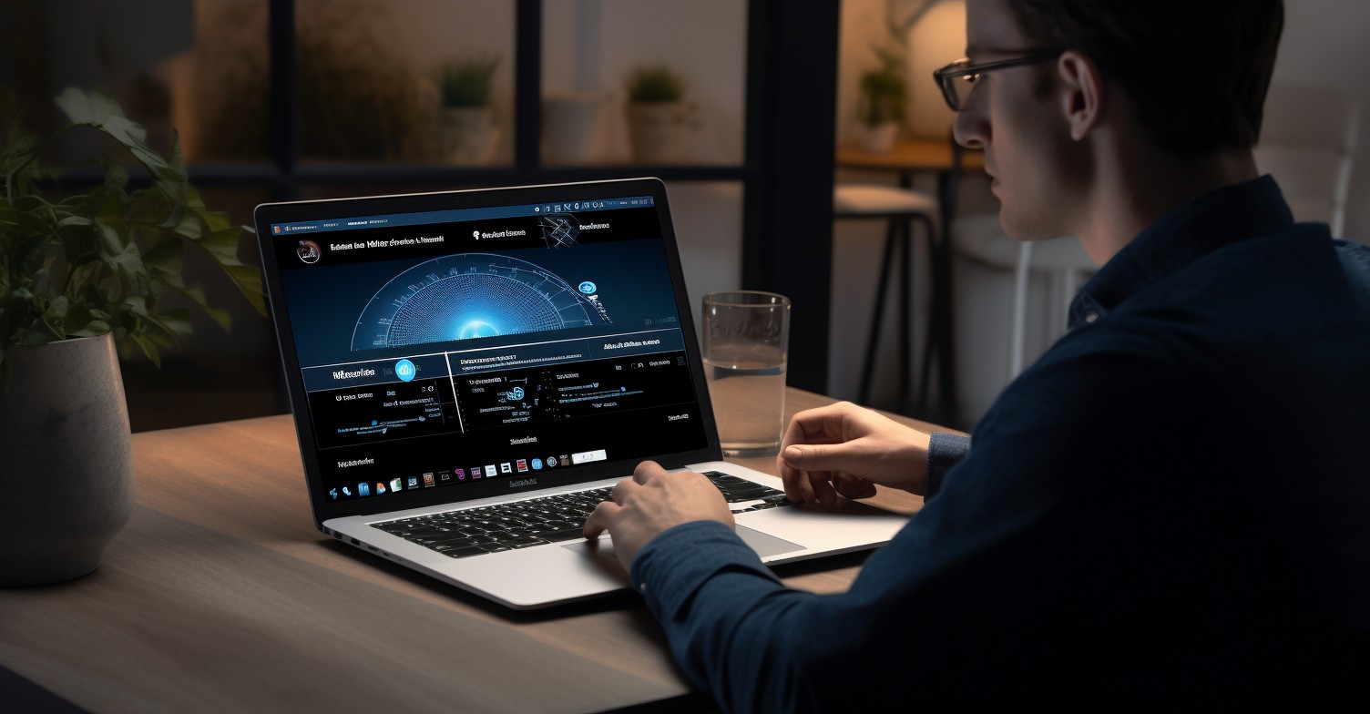 Person Using Vpn On Spectrum Router