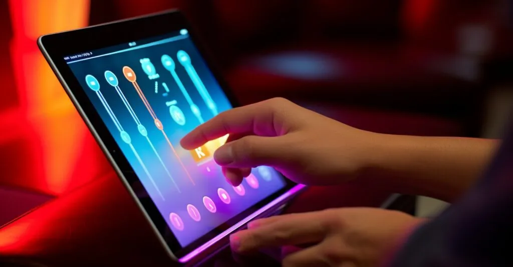 Person Entering A Recovery Key On An Ipad