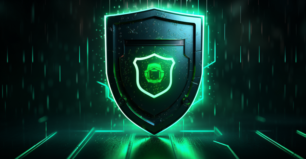Protect Against Botnets Shield And Lock Icon