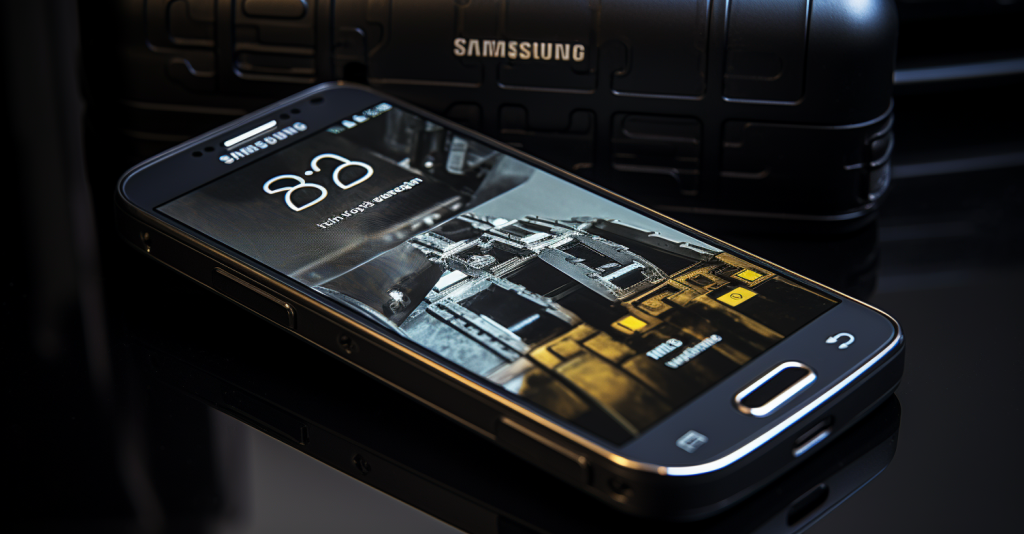 Samsung Galaxy S5 And Safe Data Backup In Progress