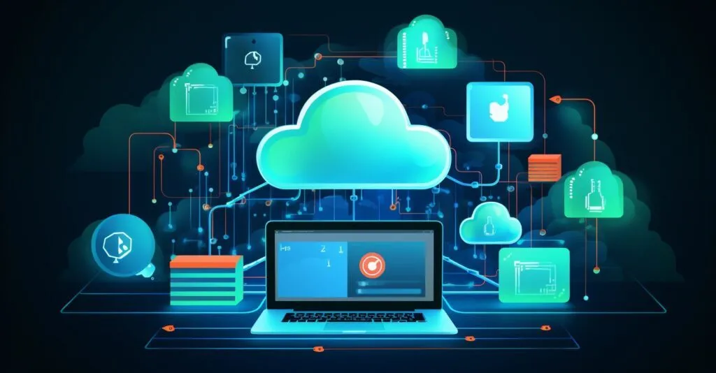 Secure Data Backup Illustration