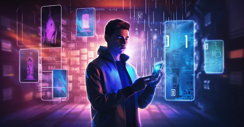 Two Factor Authentication Concept Art