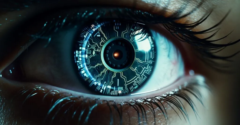 Biometric Security Eye Of Protection