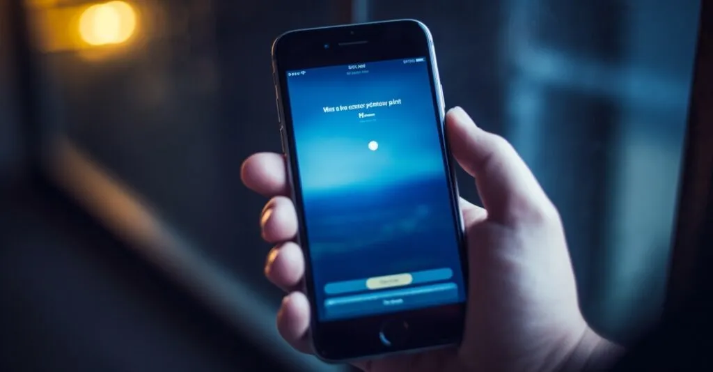 Changing Messenger Password With Smartphone