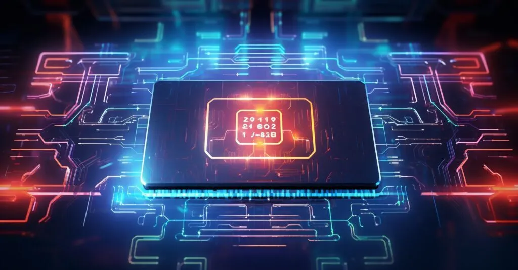 Futuristic Password Interface