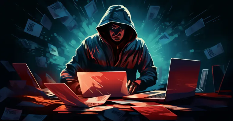 Identity Theft Illustration