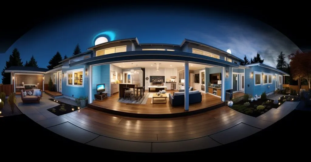 Ring Security System 360 Degree View