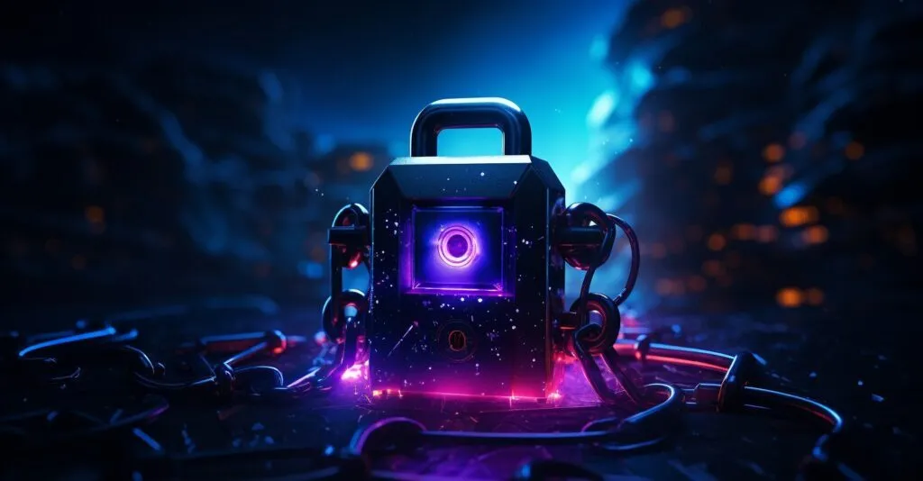 Strong Hotspot Password Padlock And Chains