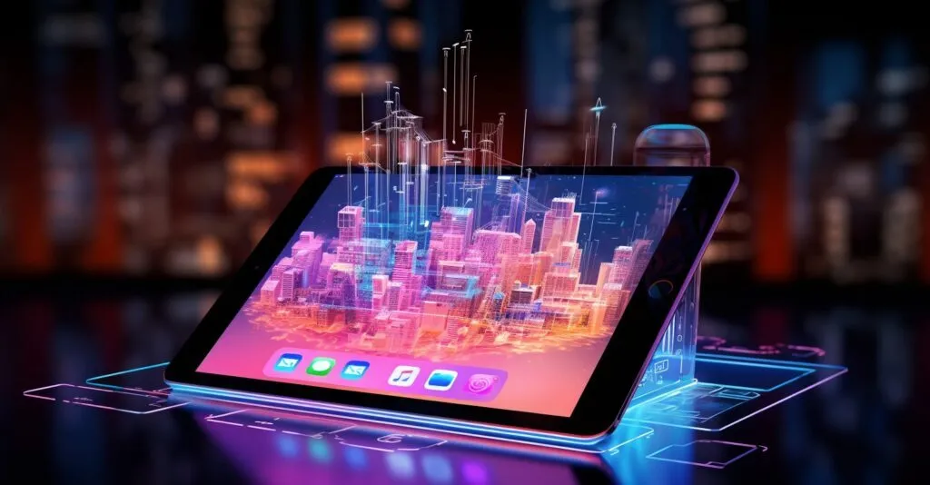 3d Rendering Of An Ipad